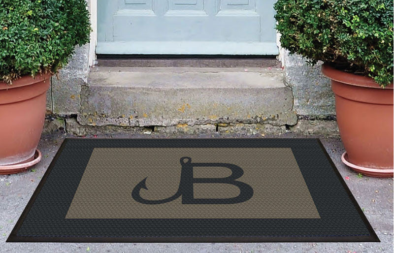 Fishhook Bennett 3 X 4 Rubber Scraper - The Personalized Doormats Company