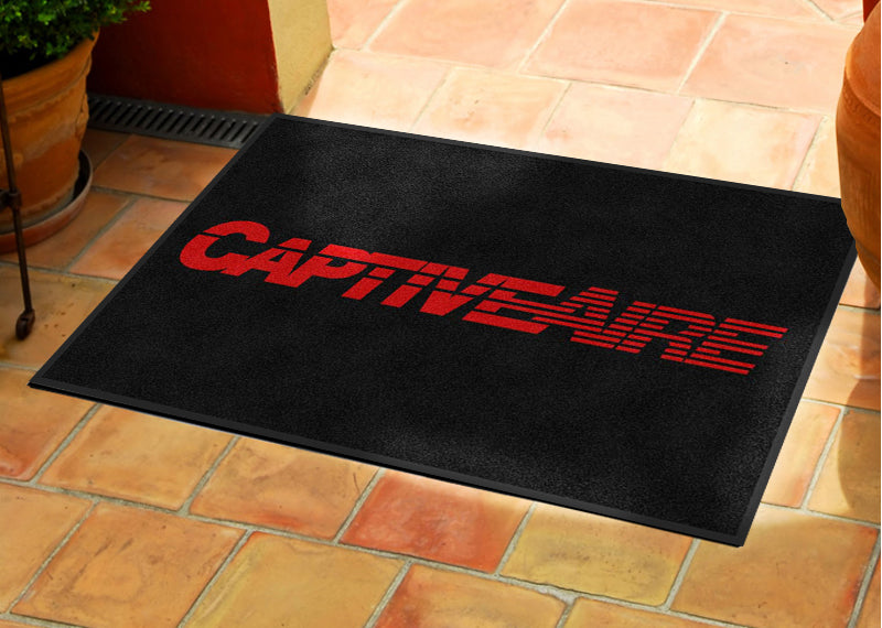 CAPTIVEAIRE, INC 2 X 3 Rubber Backed Carpeted - The Personalized Doormats Company