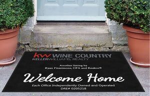 3 X 4 - CREATE -118502 3 x 4 Rubber Backed Carpeted HD - The Personalized Doormats Company