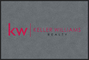Keller Williams 4 X 6 Rubber Backed Carpeted HD - The Personalized Doormats Company