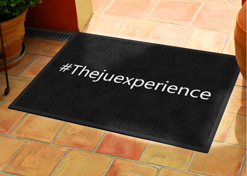#Thejuexperience 2 X 3 Rubber Backed Carpeted HD - The Personalized Doormats Company