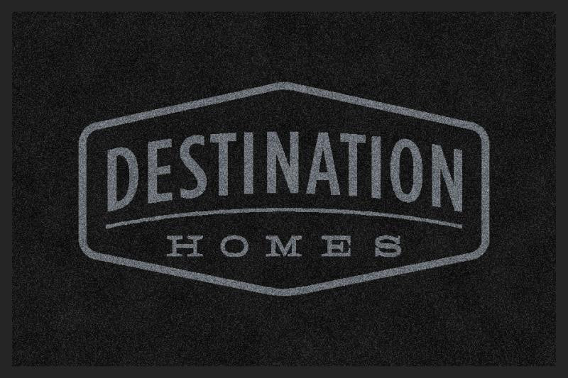 Destination Homes 2 x 3 Rubber Backed Carpeted HD - The Personalized Doormats Company