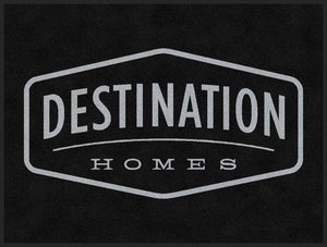 Destination Homes 3 x 4 Rubber Backed Carpeted HD - The Personalized Doormats Company