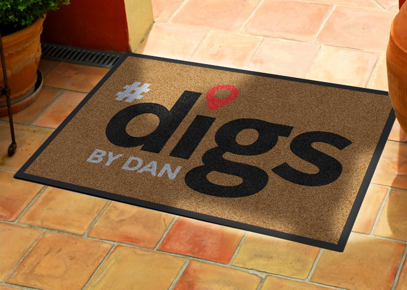2 X 3 - CREATE -111651 2 x 3 Rubber Backed Carpeted HD - The Personalized Doormats Company