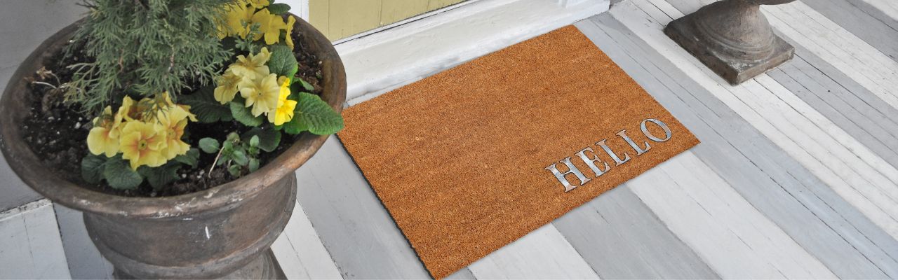 Do welcome mats go inside or outside -  Blog