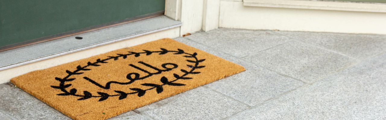Should Doormats Go Inside or Outside of the Door?
