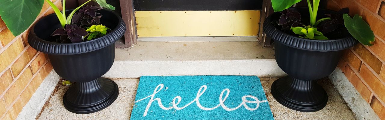How To Decorate Your Front Entryway for Summer