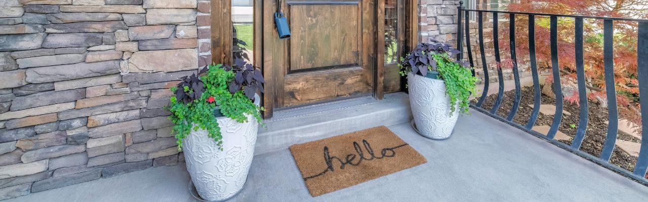 How To Keep Your Doormats From Blowing Away
