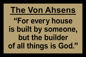 Von Ahsens - Create Your Own