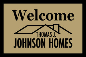 Johnson Homes  doormats