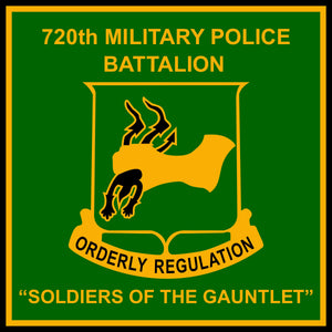 720th Military Police Battalion Soldiers