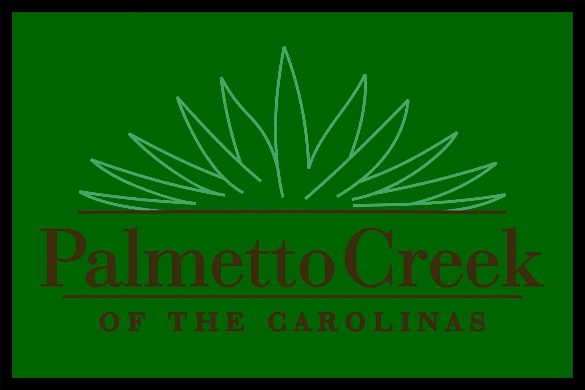 Palmetto Creek of the Carolinas The Personalized Doormats Company
