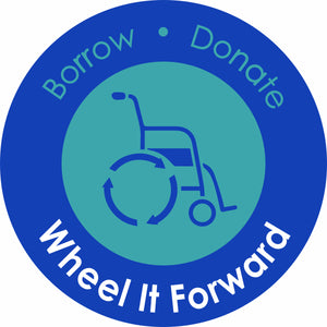 Wheel It Forward outdoor doormat