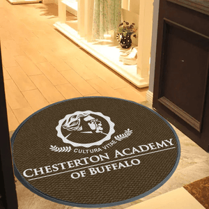 Chesterton Academy of Buffalo Round Rug