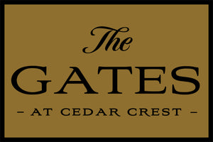 Gates at Cedar Crest - welcome mat revised
