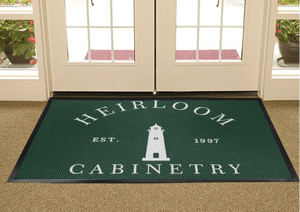 Heirloom Cabinetry Logo Mat