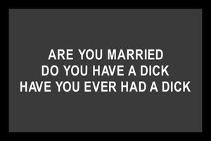 ARE YOU MARRIED