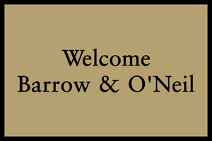 BARROW & O'NEIL