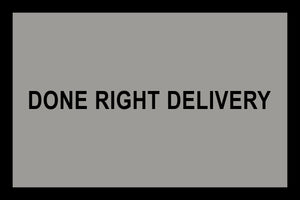 DONE RIGHT DELIVERY