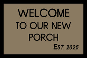NEW PORCH