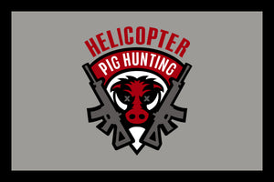 Helicopter Pig Hunting