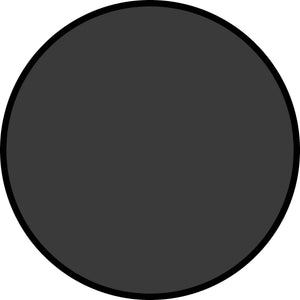 6' Round Rich Charcoal