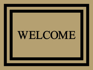 Coir Welcome with norder