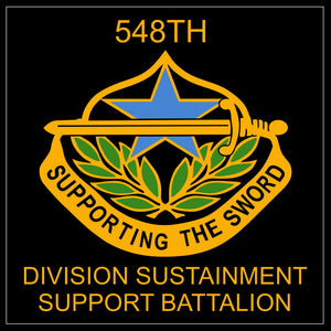 548th DIVISION SUSTAINMENT SUPPORT BATTALION INLAY