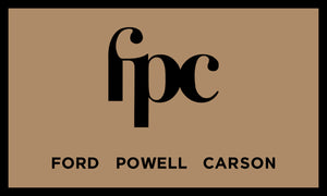 FPC Logo Mat (SAND/Blk Logo)