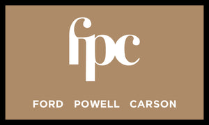 FPC Logo Mat (sand/white logo)