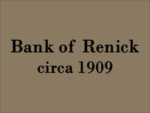 BANK OF RENICK