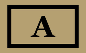 A Monogram 30x48