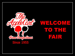 Apple Cart Welcome to the fair mat-CYO