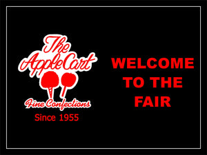 Apple Cart Welcome to the fair mat-CYO
