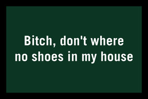 NO SHOES