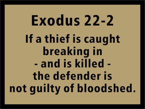EXODUS 22-2