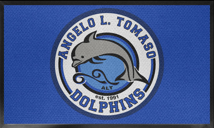 Angelo L. Tomaso Dolphins Outdoor Rug §