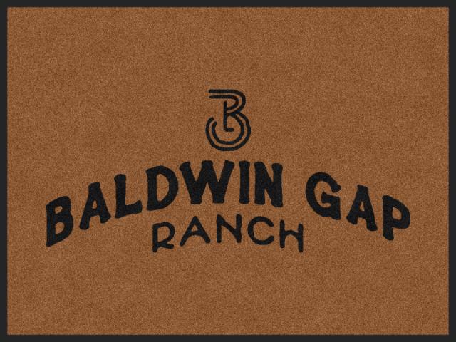 G Ranch Mat Baldwin Gap Ranch - The Personalized Doormats Company