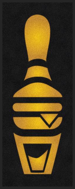 Chelan Lanes Gold Pin