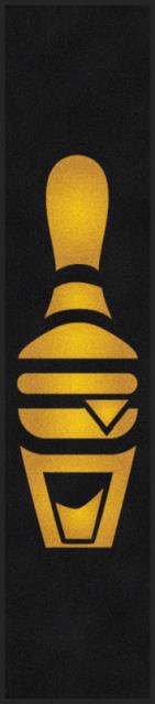 Chelan Lanes Gold Pin