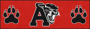 Albany High School with Paw Prints