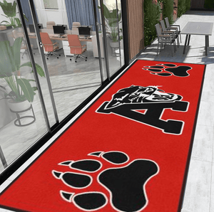 Albany High School with Paw Prints