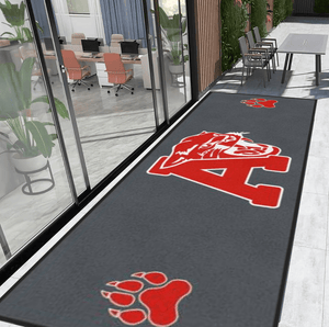 Albany High School with Paw Prints