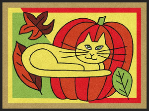 Fall Cat Red