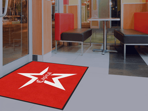 RED WITH WHITE STAR