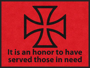 Firemen's mat