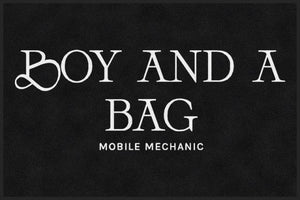 Boy and a bag