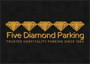 5 Diamond Parking mat