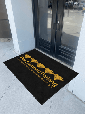 5 Diamond Parking mat