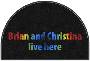 Brian and Christina live here